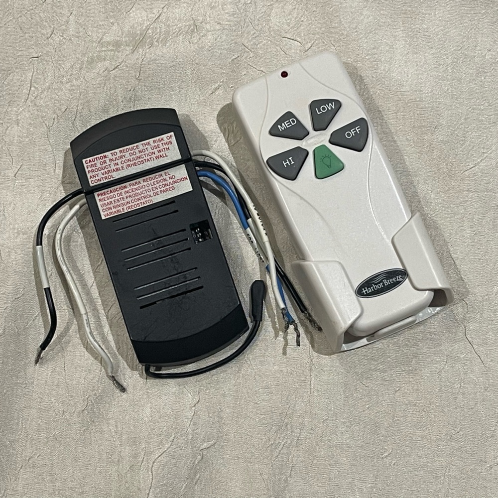 Harbor Breeze Remote Control kit with Receiver and Dimmer